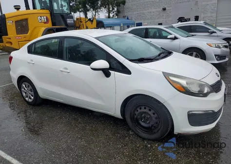 2016 Kia Rio Lx z USA, uszkodzony, nr VIN KNADM4A34G6669026